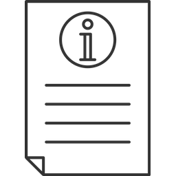 Document Information  Icon