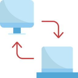 Transferência de dados  Ícone