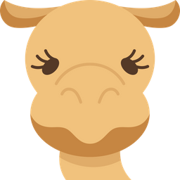 Camel Face  Icon