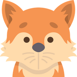 Fox Face  Icon