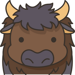 Bull Face  Icon