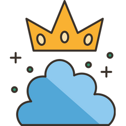 Cloud Crown  Icon