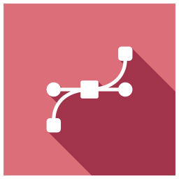 Bezier curve  Icon