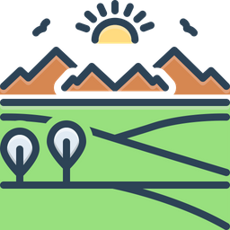 Paisaje  Icono