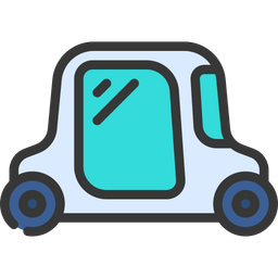 Autonomous Vehicle  Icon