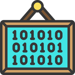 Binary Frame  Icon