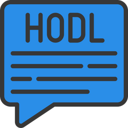 Hodl Message  Icon