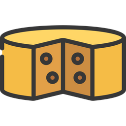 Cheese Block  Icon