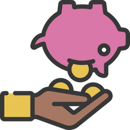 Empty Piggy Bank  Icon