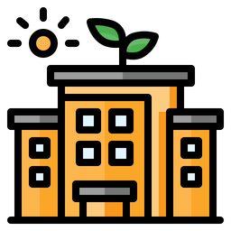 Eco Building  Icon