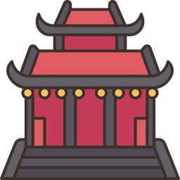 Chinese Temple  Icon