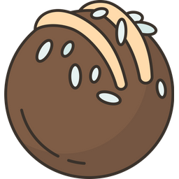 Chocolate Ball  Icon