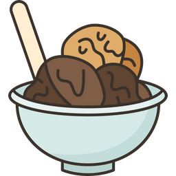 Chocolate Ice Cream  Icon