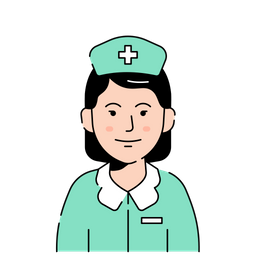 Female Nurse  Icon