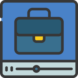 Business Video  Icon