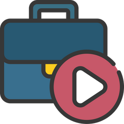 Business Video  Icon