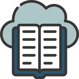 Cloud Book  Icon