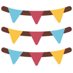 Bunting  Icon