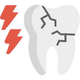 Crack Teeth  Icon