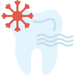 Dientes bacterianos  Icono