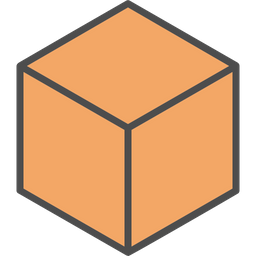 3 D Cube  Icon