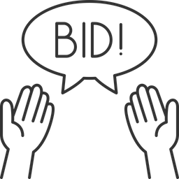 Bid  Icon