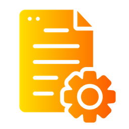 Configuração do documento  Ícone