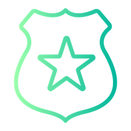 Police Badge  Icon