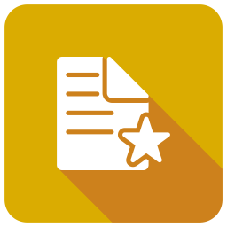 Bookmark Document  Icon