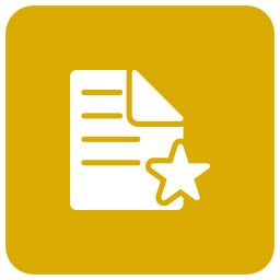 Bookmark Document  Icon