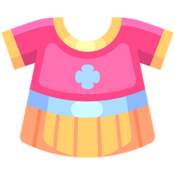 Vestido de bebê  Ícone