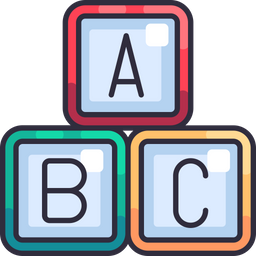 Abc block  Icon