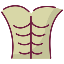 Body Fit Muscle Icon
