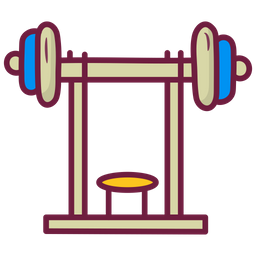 Barbell Bench  Icon