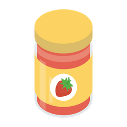 Strawberry Jam  Icon