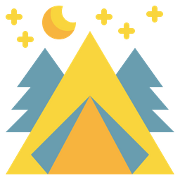 Camp  Icon