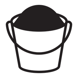 Pail  Icon