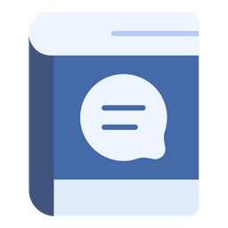 Chat Book  Icon