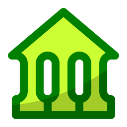 Bank Building  Icon