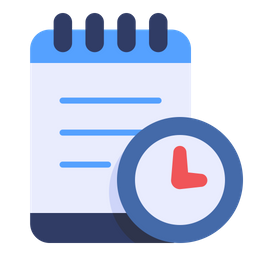 Document Time  Icon