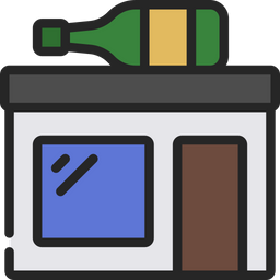 Bar Building  Icon