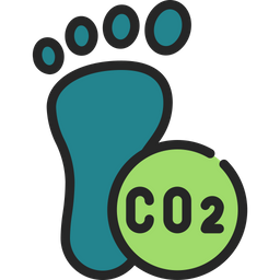 Co 2 Footprint  Icon