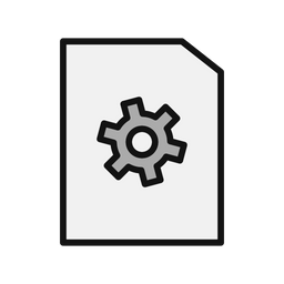 File Setting  Icon