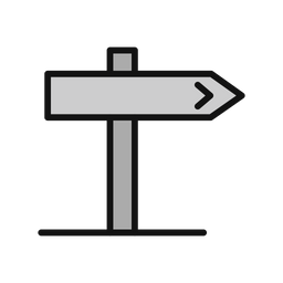 Direction Board  Icon