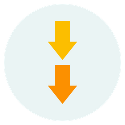 Down Arrow  Icon