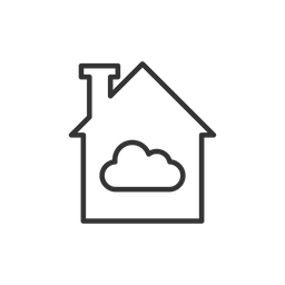 House Cloud  Icon