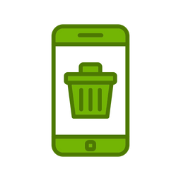 Mobile Trash  Icon