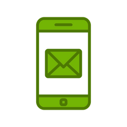 Mobile Email  Icon