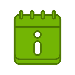 Calendar Information  Icon