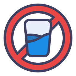 No Drink Water  Icon